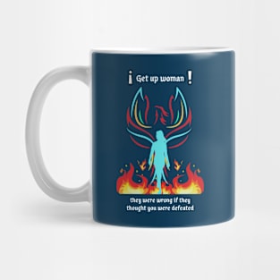 Get up woman Mug